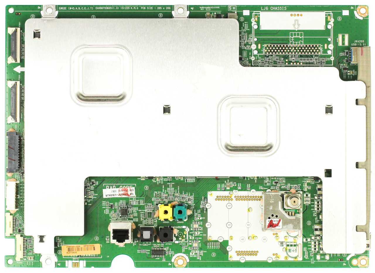 LG EBT64180002 Main Board for OLED65E6P-U.BUSWLJR