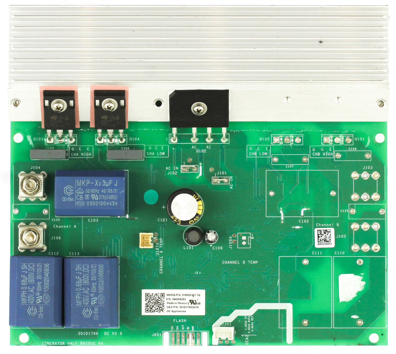 GE 301D1796G010 Range Control Board