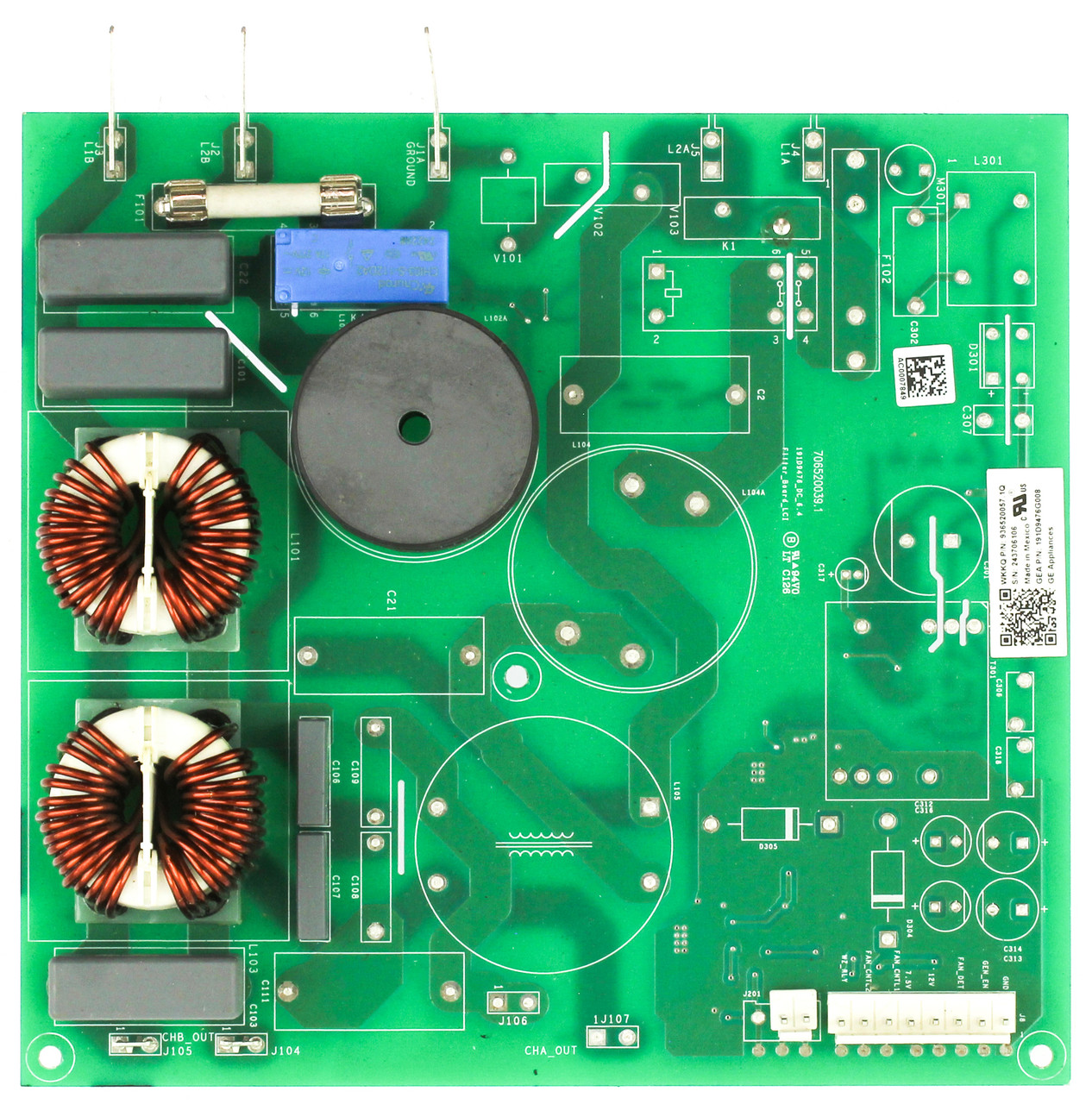GE 191D9476G008 Range Induction Board