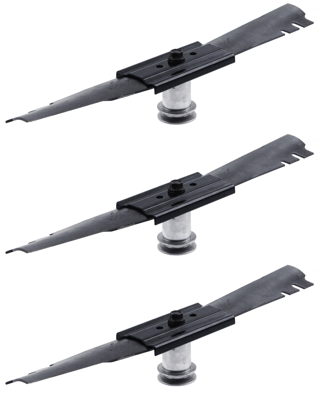 3-PACK Toro 144-3177-03 Lawn Mower Blade with Extras OEM NEW