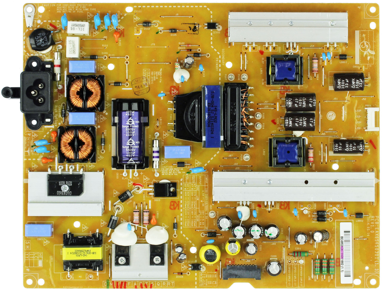 LG EAY63072006 (LGP474950-14PL2-1T) Power Supply / LED Board