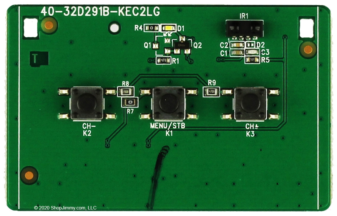 TCL T8-43D2900-FB1 Key Controller IR Sensor Board
