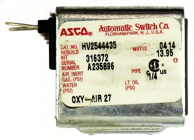 Asco HV2544435 Solenoid Coil