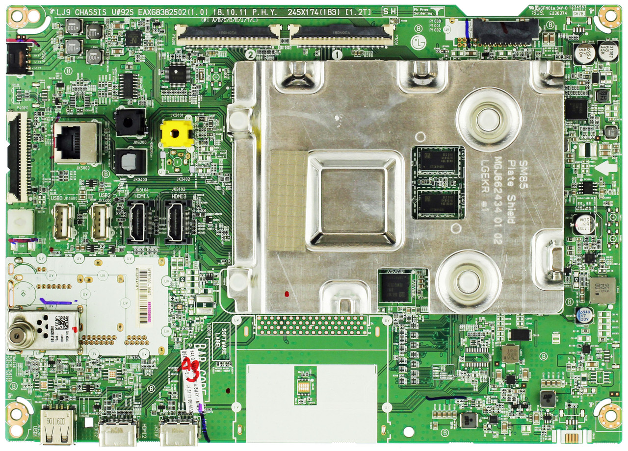 LG EBT66096501 Main Board for 65SM8600PUA
