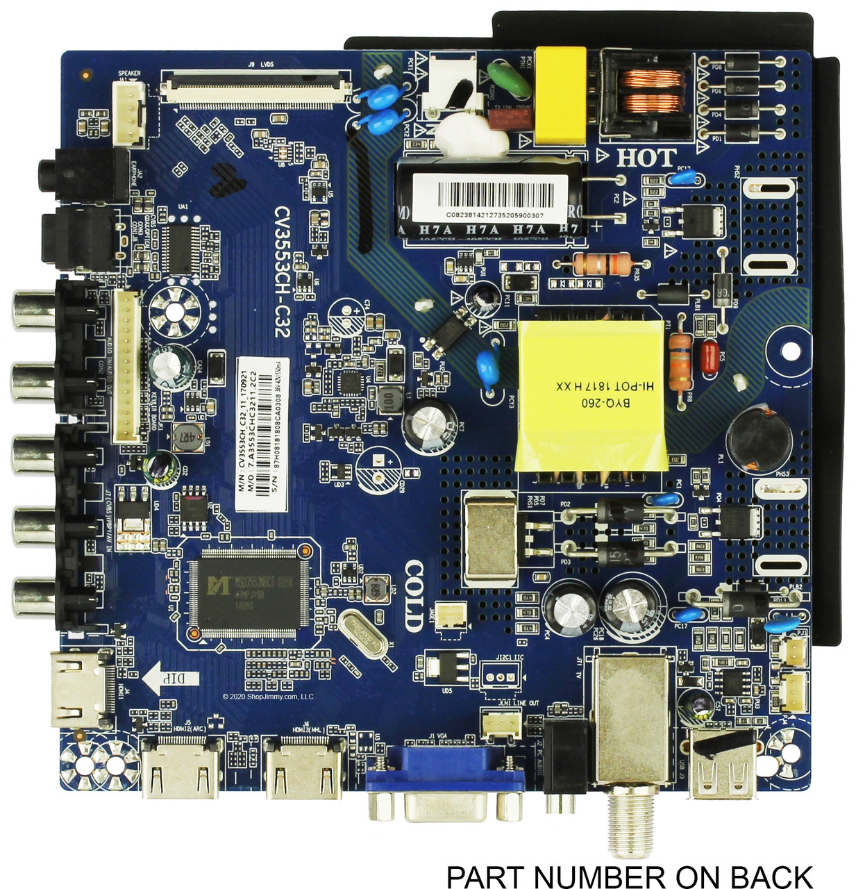 Westinghouse W18114-ZX Main Board/Power Supply for WD32HJ1100