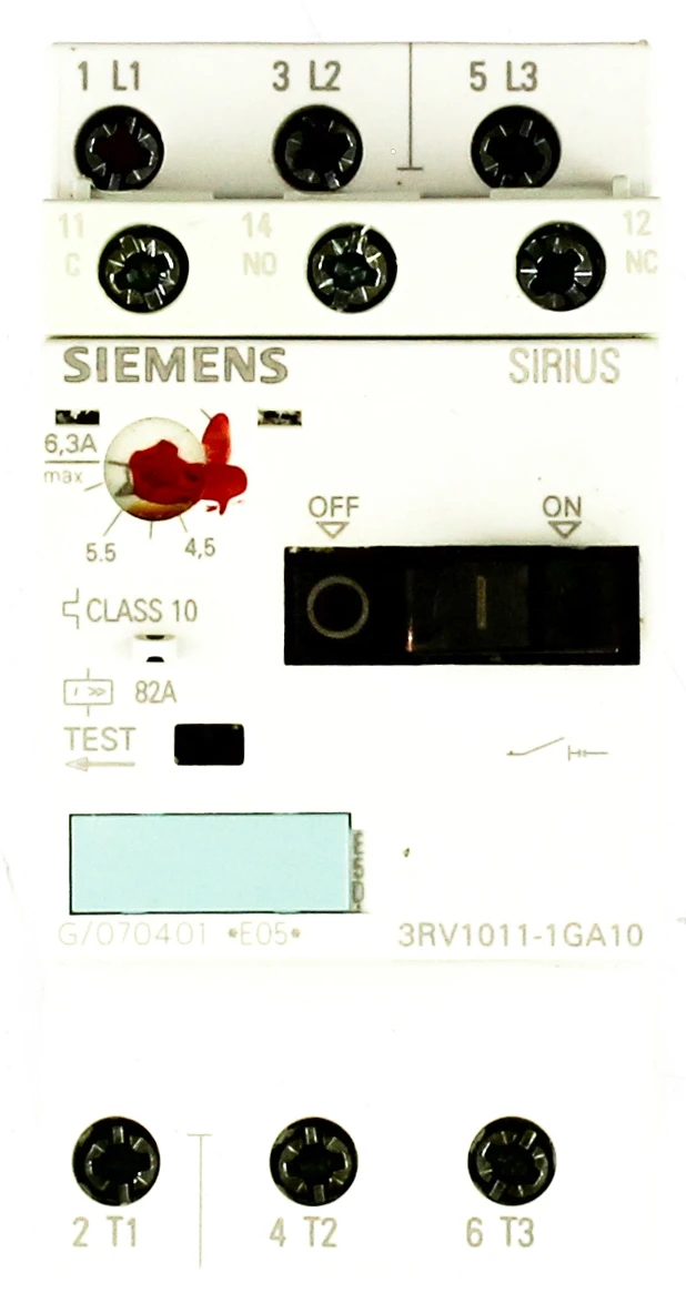 Siemens 3RV1011-1GA10 Motor Circuit Breaker