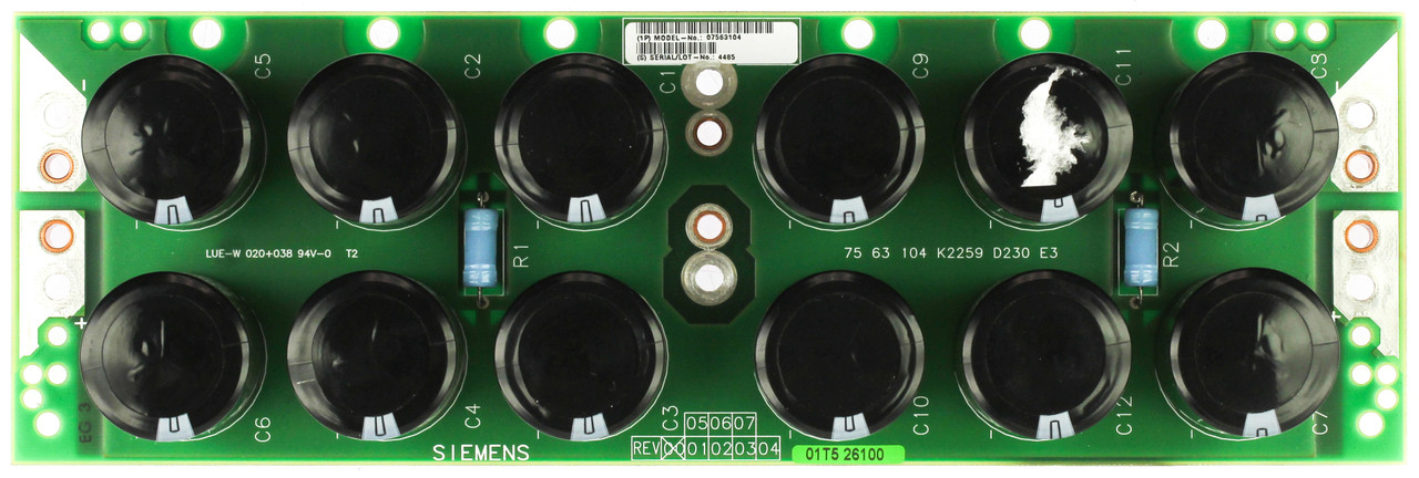 Siemens 07563104 Power Stage MRI Amplifier Control Board