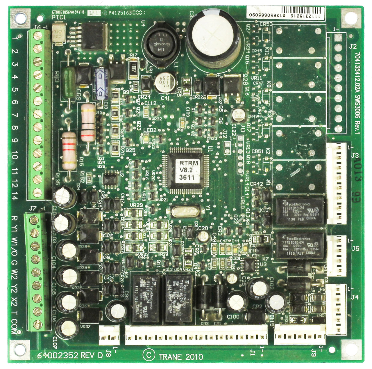 Trane 6200-0123-08 Furnace Control Board