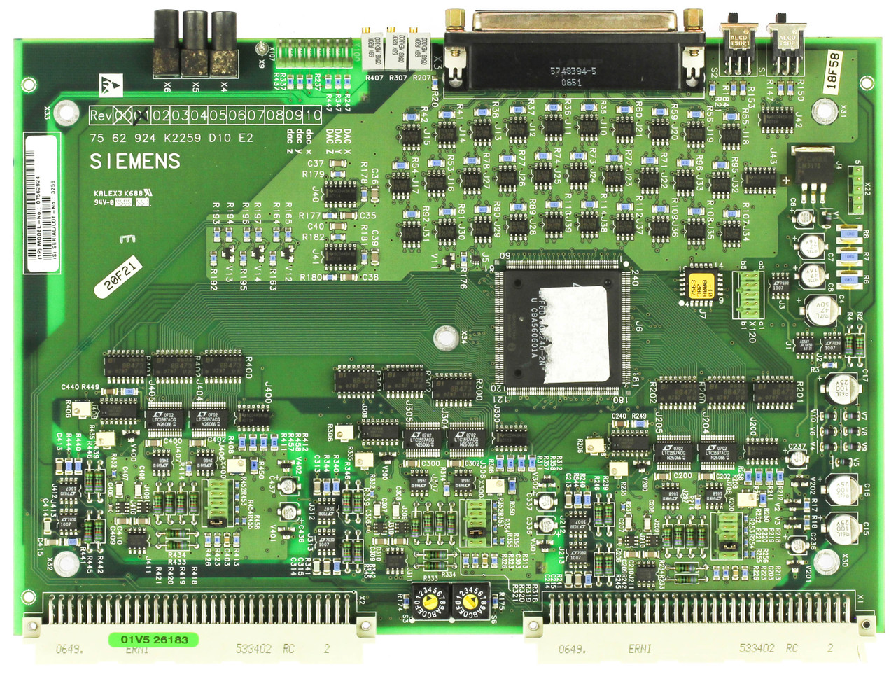 Siemens 07562924 MRI Card Control Board