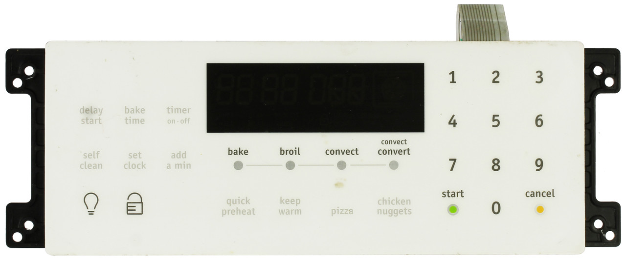 Frigidaire Electrolux Oven 316560105 Electronic Clock Timer ES540, White Overlay
