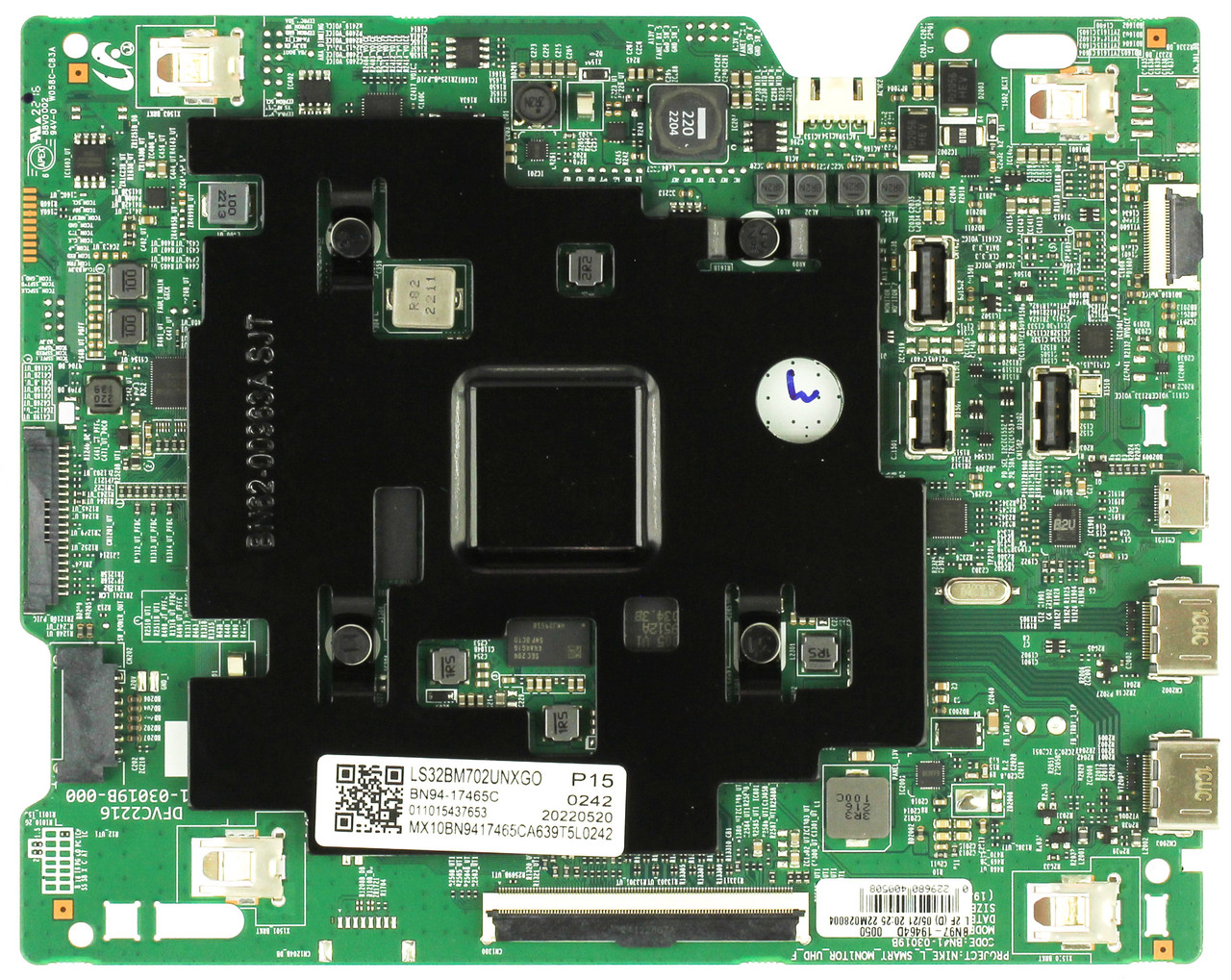 Samsung BN94-17465C Main Board for LS32BM703UNXZA