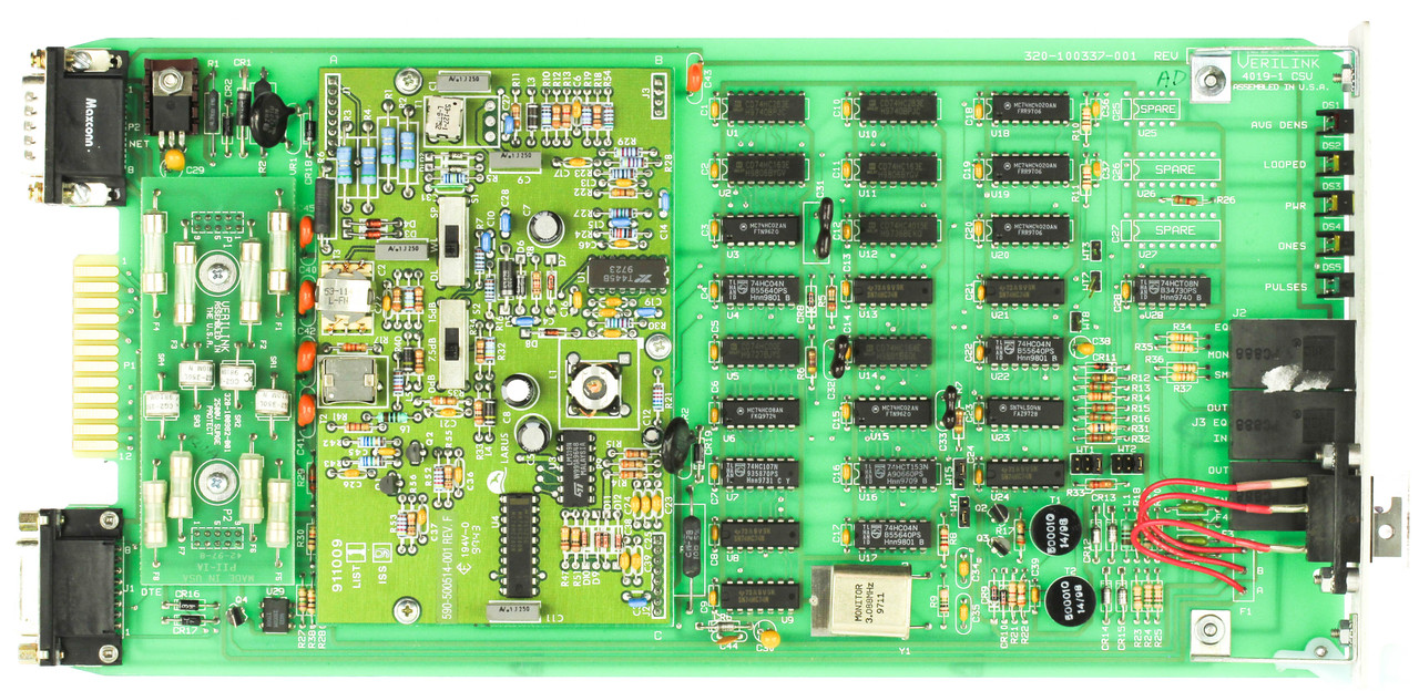 Verilink 320-100175-001 CSU Control Board