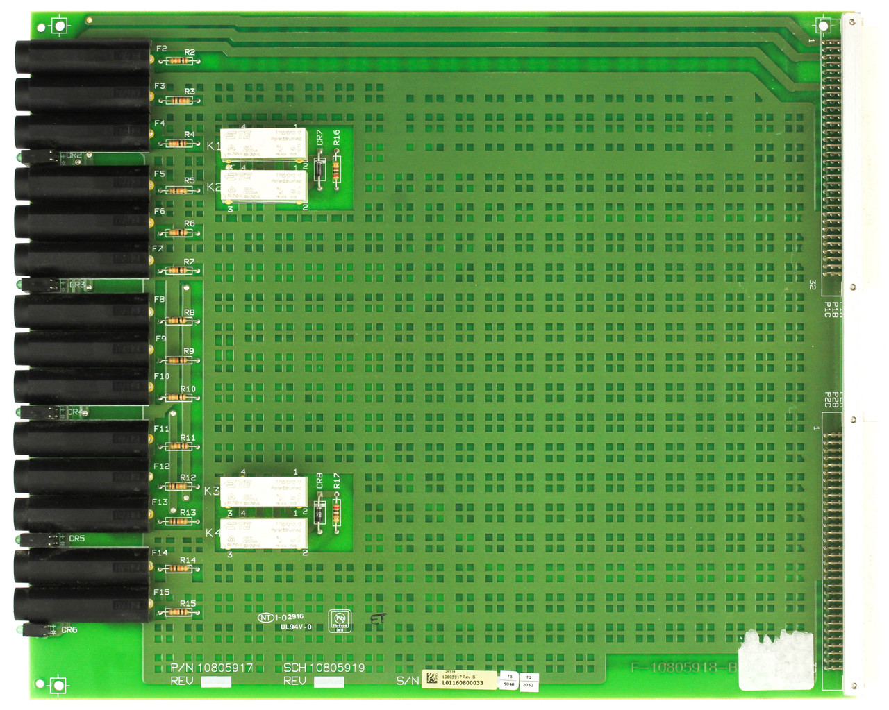 Siemens 10805917 Control Board