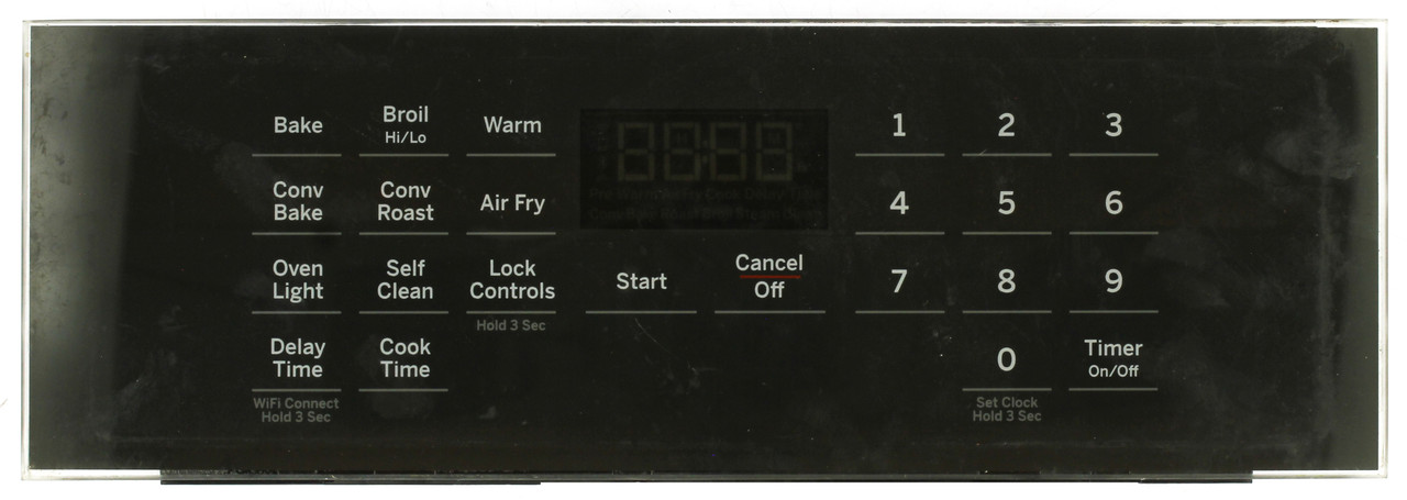 GE Oven 191D9860G001 Control Board - Charcoal Overlay