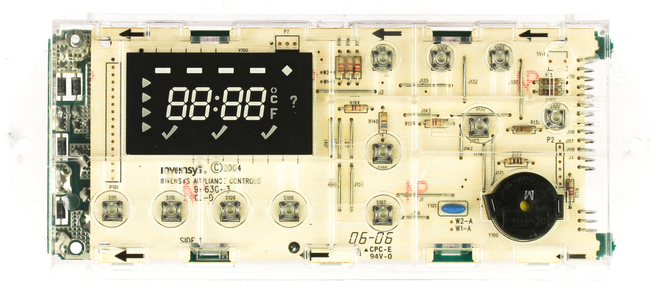Estate Whirlpool 9761123-No-Overlay Range Control Board 