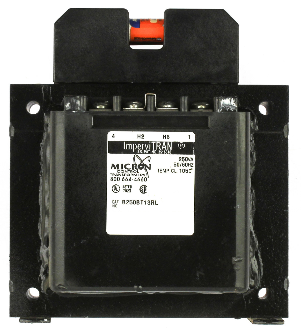 Micron B250BT13RLF Series 2 Industrial Control Transformer