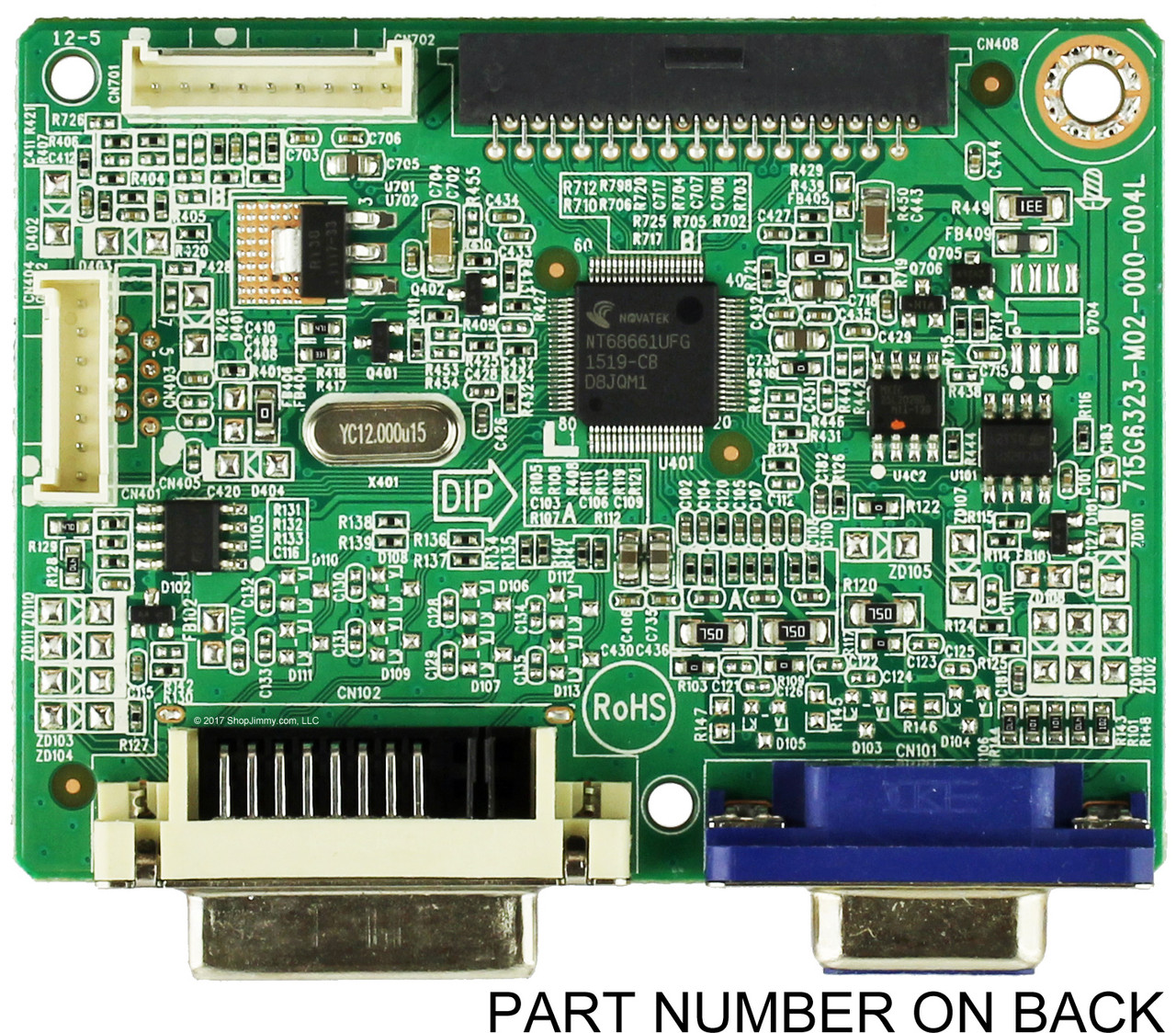 Viewsonic GQECB0VV0090 Main Board for VA2246M-LED