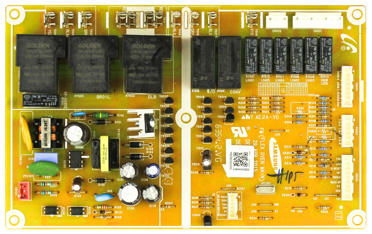 Samsung DE92-02439G Range Oven Control Board 