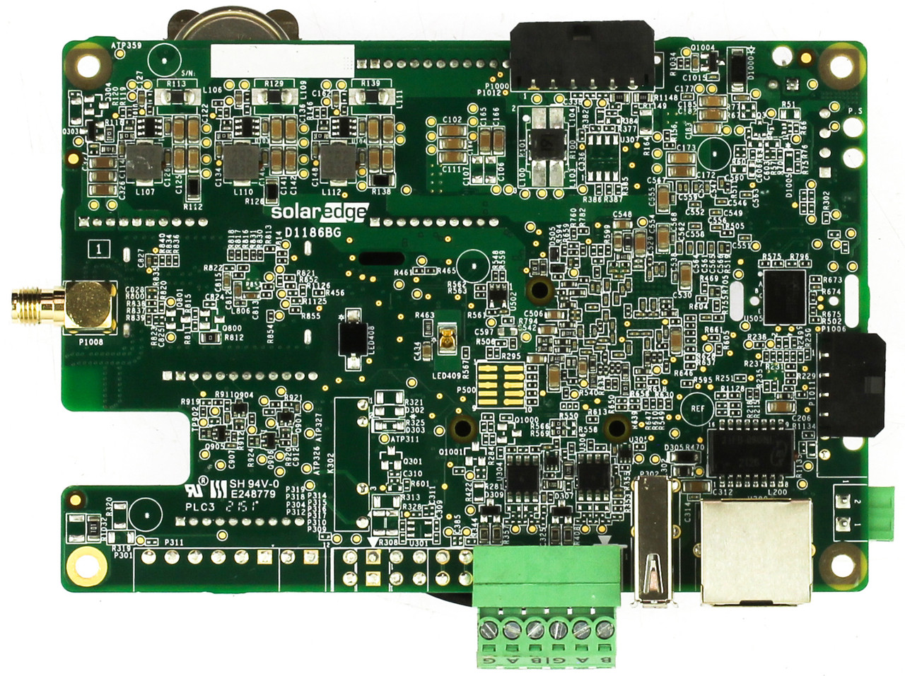SolarEdge AP1186B-PT-142-FW1 D1186BG Home Hub Inverter Control Board