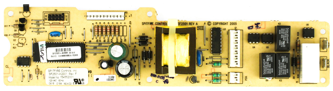 Frigidaire 154552001 Dishwasher Control Board 