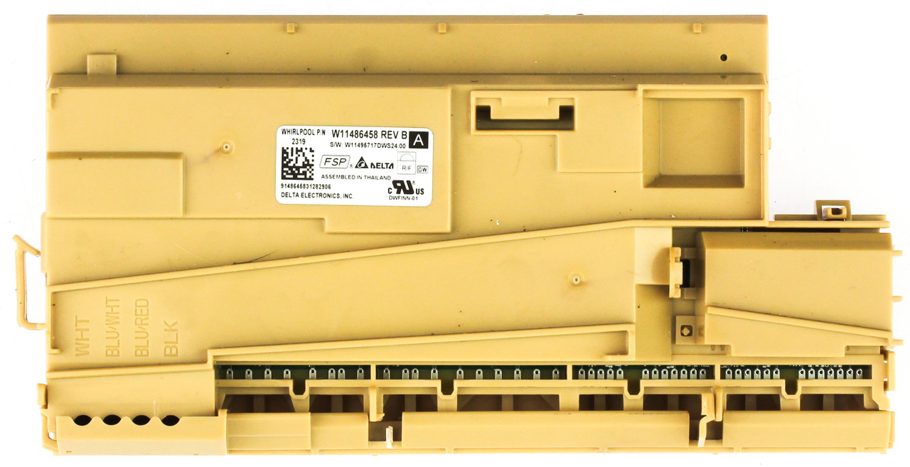 Whirlpool W11486458 Dishwasher Main Control Board 