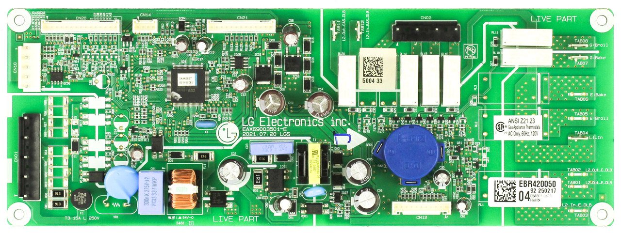 LG EBR42005004 Range Oven Main Control Board
