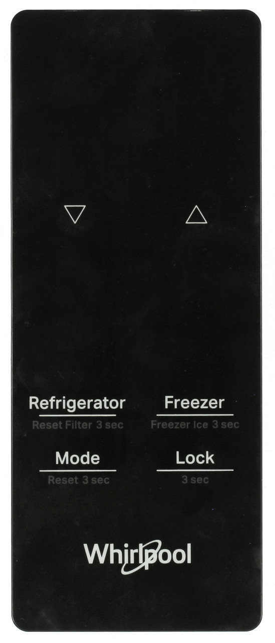 Whirlpool W11758053 Refrigerator Door Display Panel