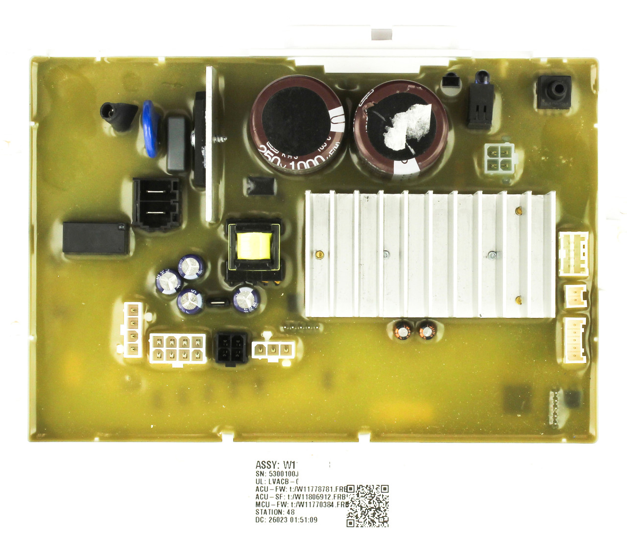 Whirlpool W11751623 Washer Control Board