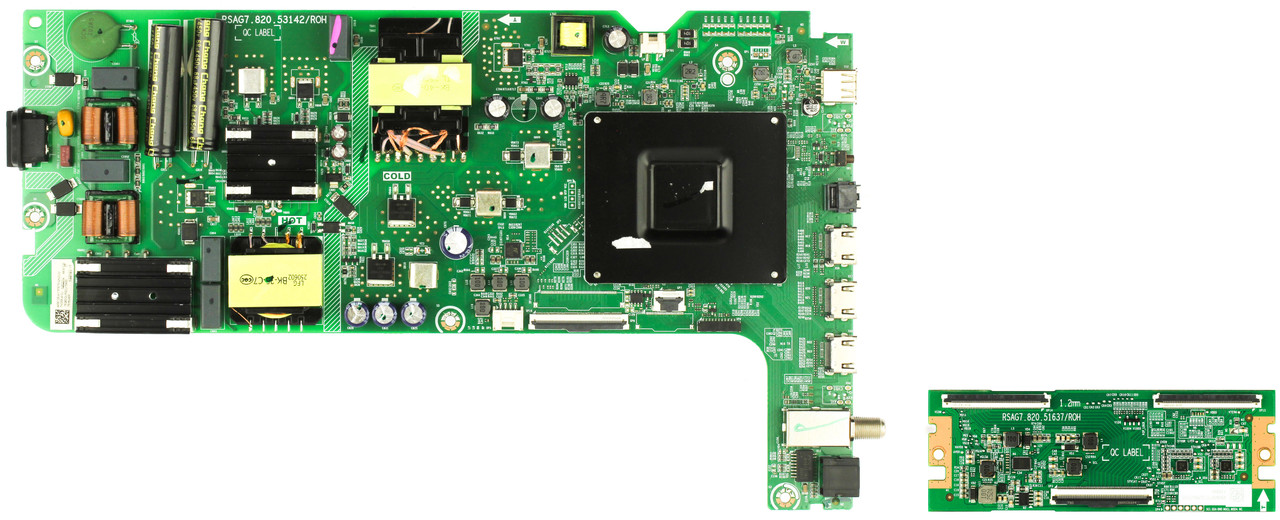 Hisense 75H5QBR Complete LED TV Repair Parts Kit VERSION 1