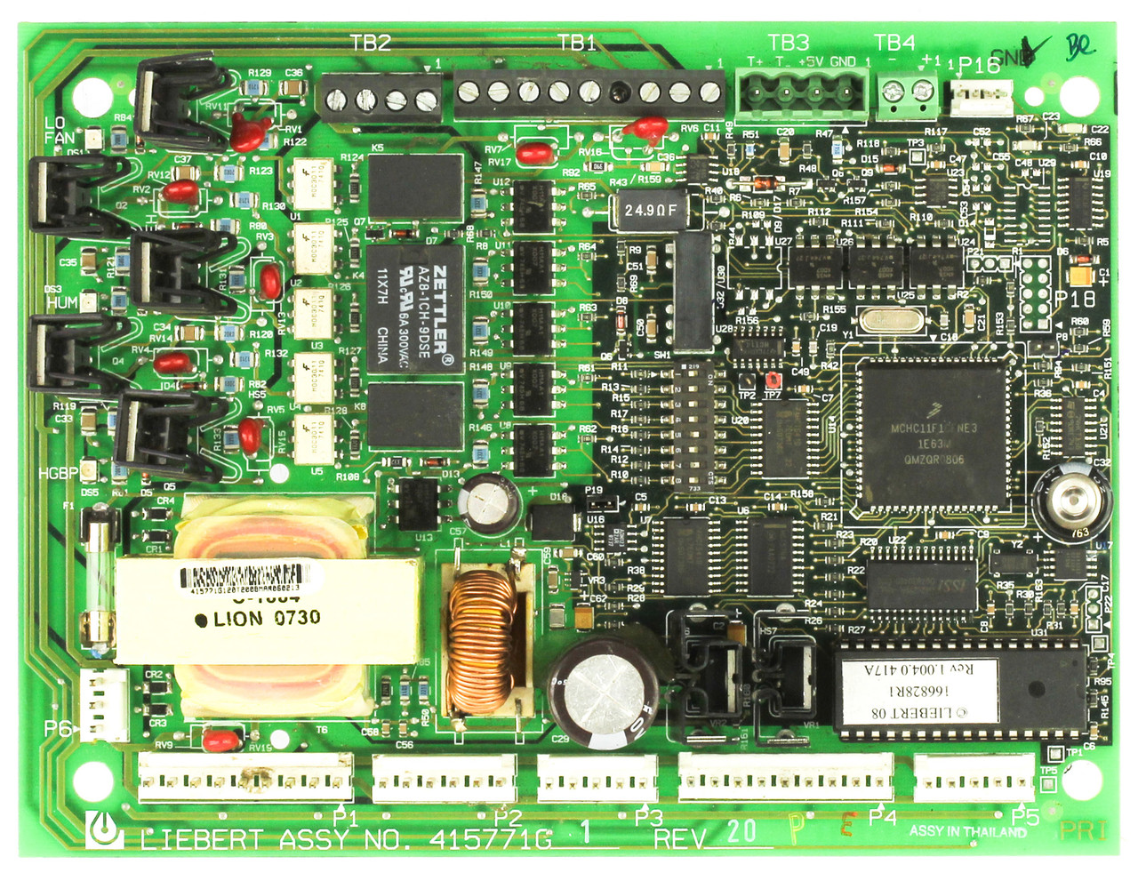 Liebert 166828R1 Control Board