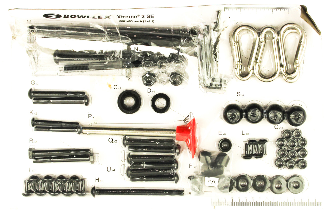 Bowflex 1000511174 Xtreme 2 SE Home Gym Hardware Card