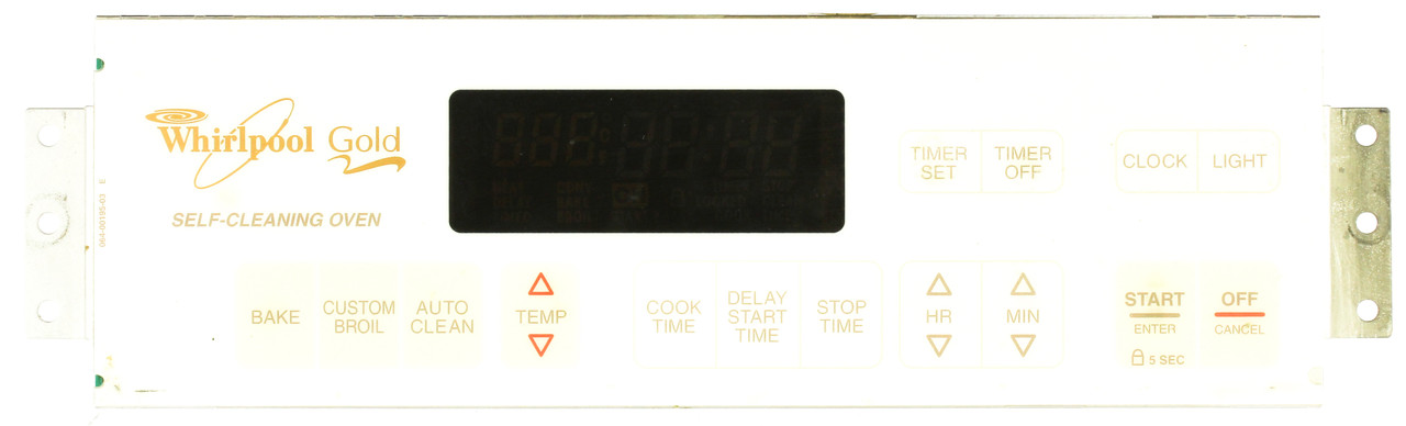 Whirlpool 8272491-White Range Control Board