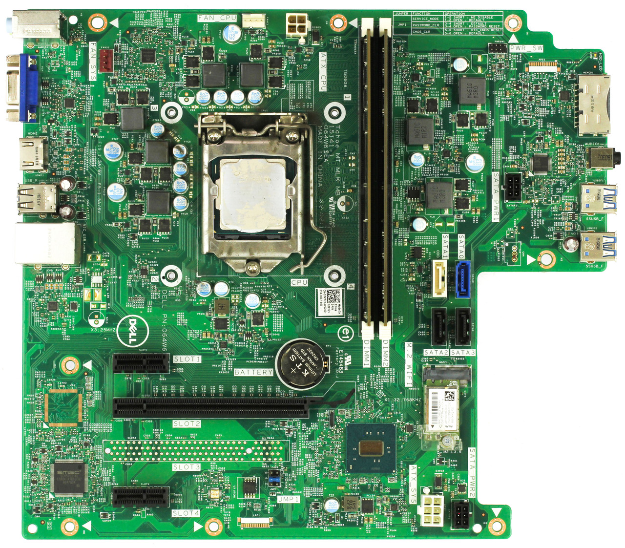 Dell Inspiron 3668 Mainboard DS/N CN-07KY25-WS200