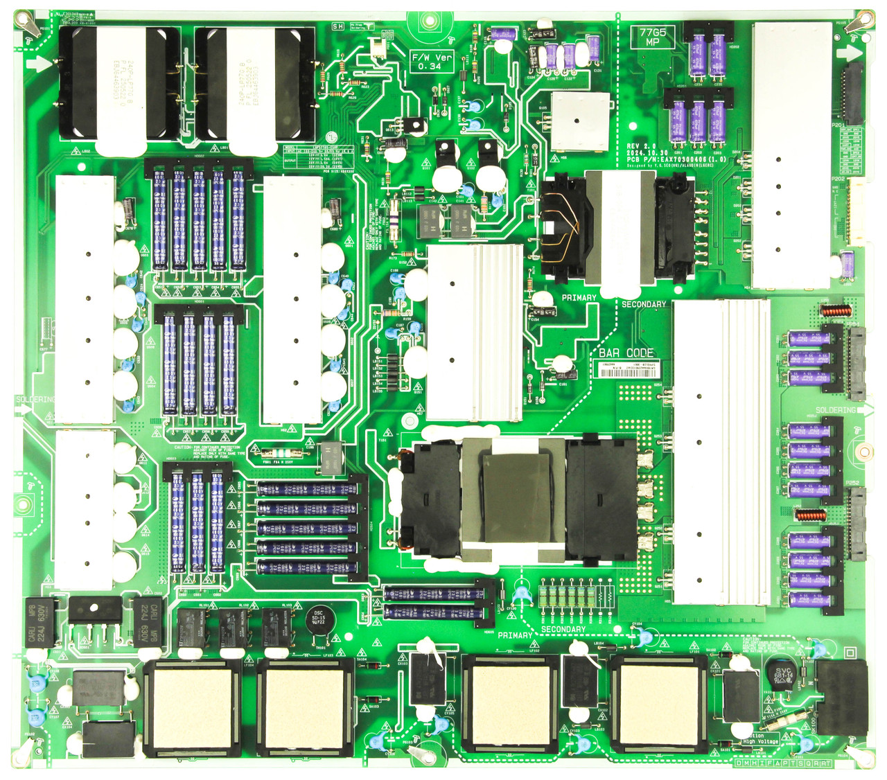LG EBR44420901 Power Supply Board