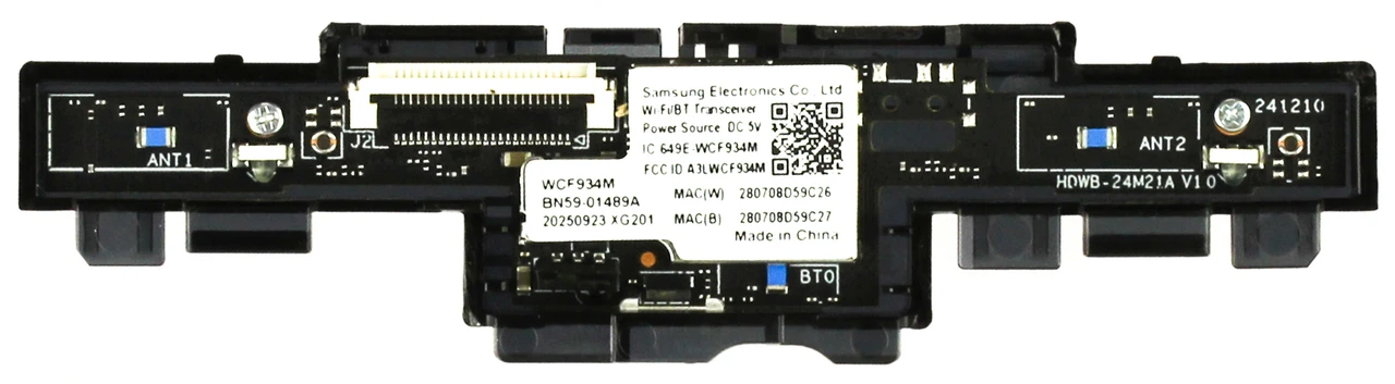 Samsung BN59-01489A Wi-Fi and Bluetooth Wireless Module
