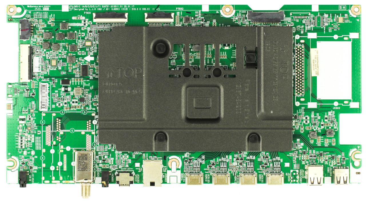 LG EBT30106482 Main Board for OLED65C5AUA.DUSQLJR