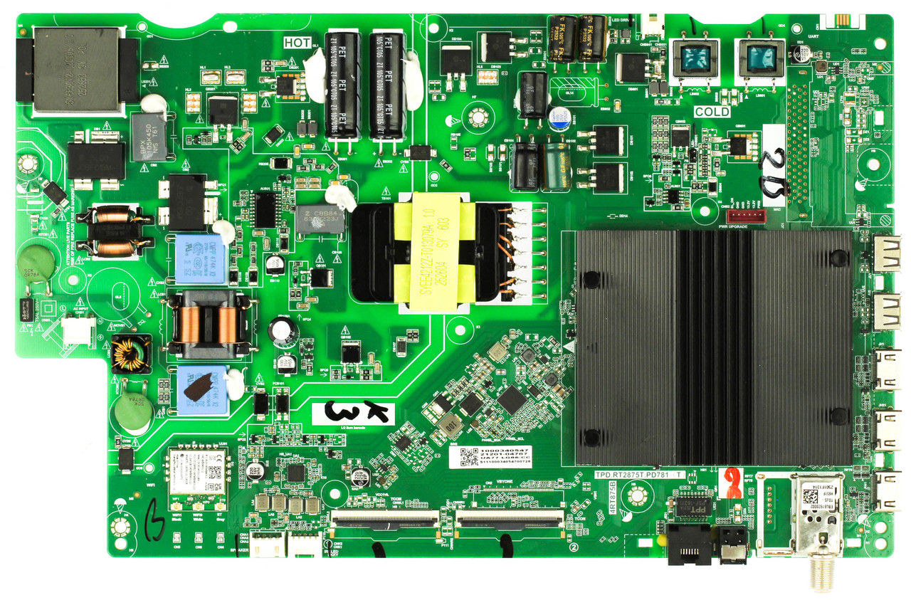 LG 21201-04767 Main Board 65UA7700PUB.CCCFBH