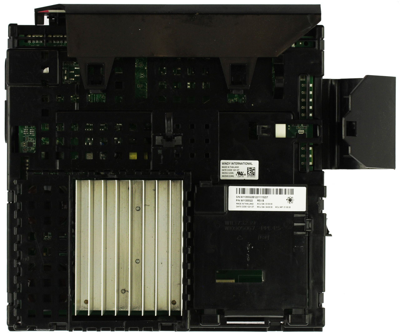 Whirlpool Washer W11550652 Control Board