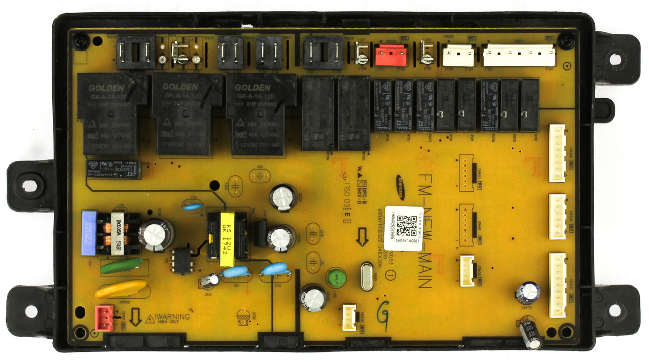 Samsung DE92-03960G Oven Relay Control Board 