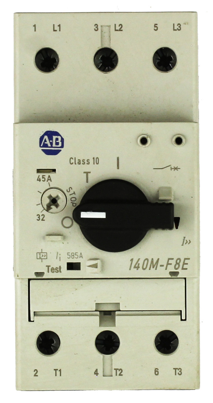 Allen Bradley 140M-F8E-C45 Pole Circuit Breaker