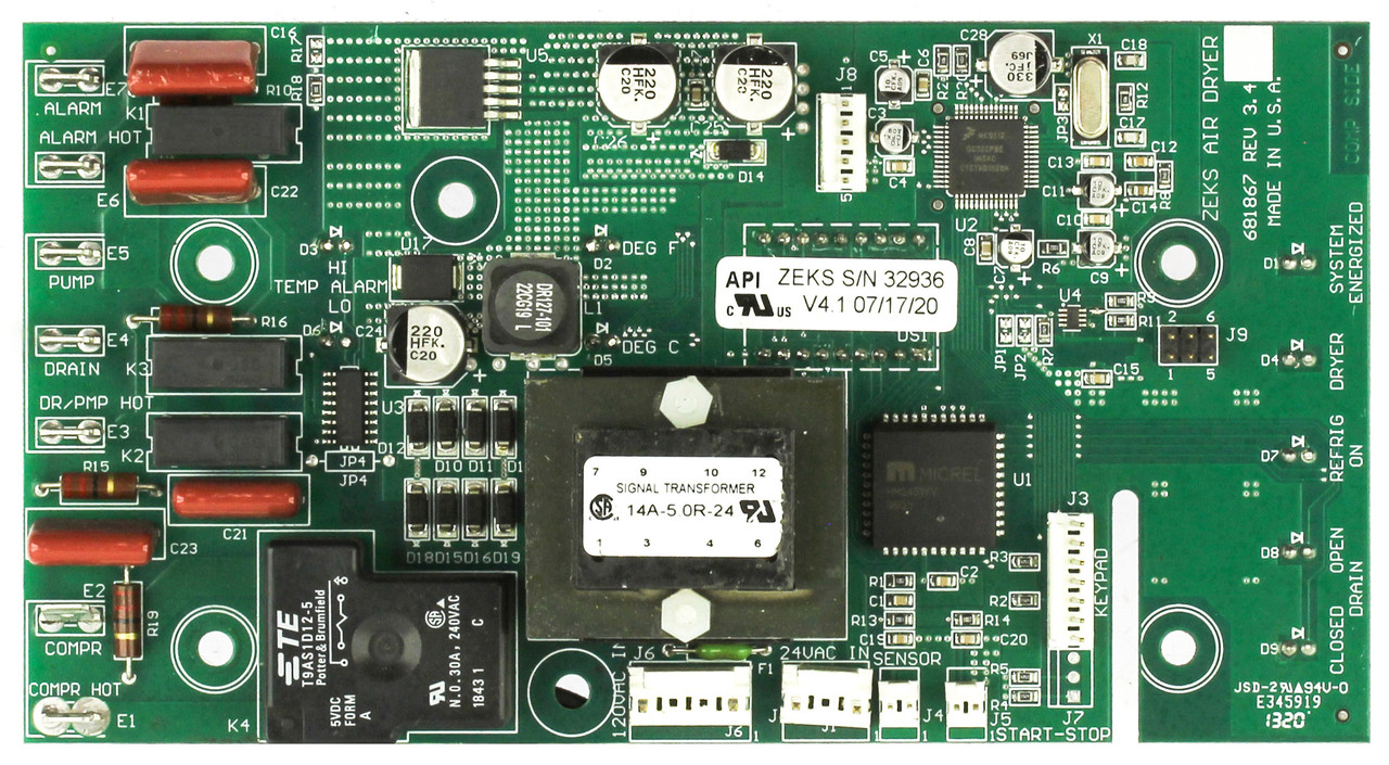 Zeks 681867 Air Dryer Controller