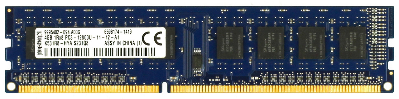 Kingston K531R8-HYA 4GB DDR3 Memory Module