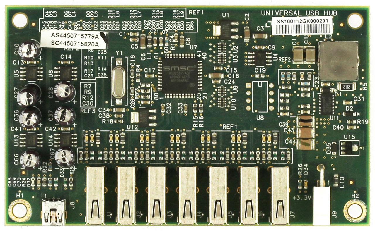 NCR AS4450715779A ATM USB Hub Control Board