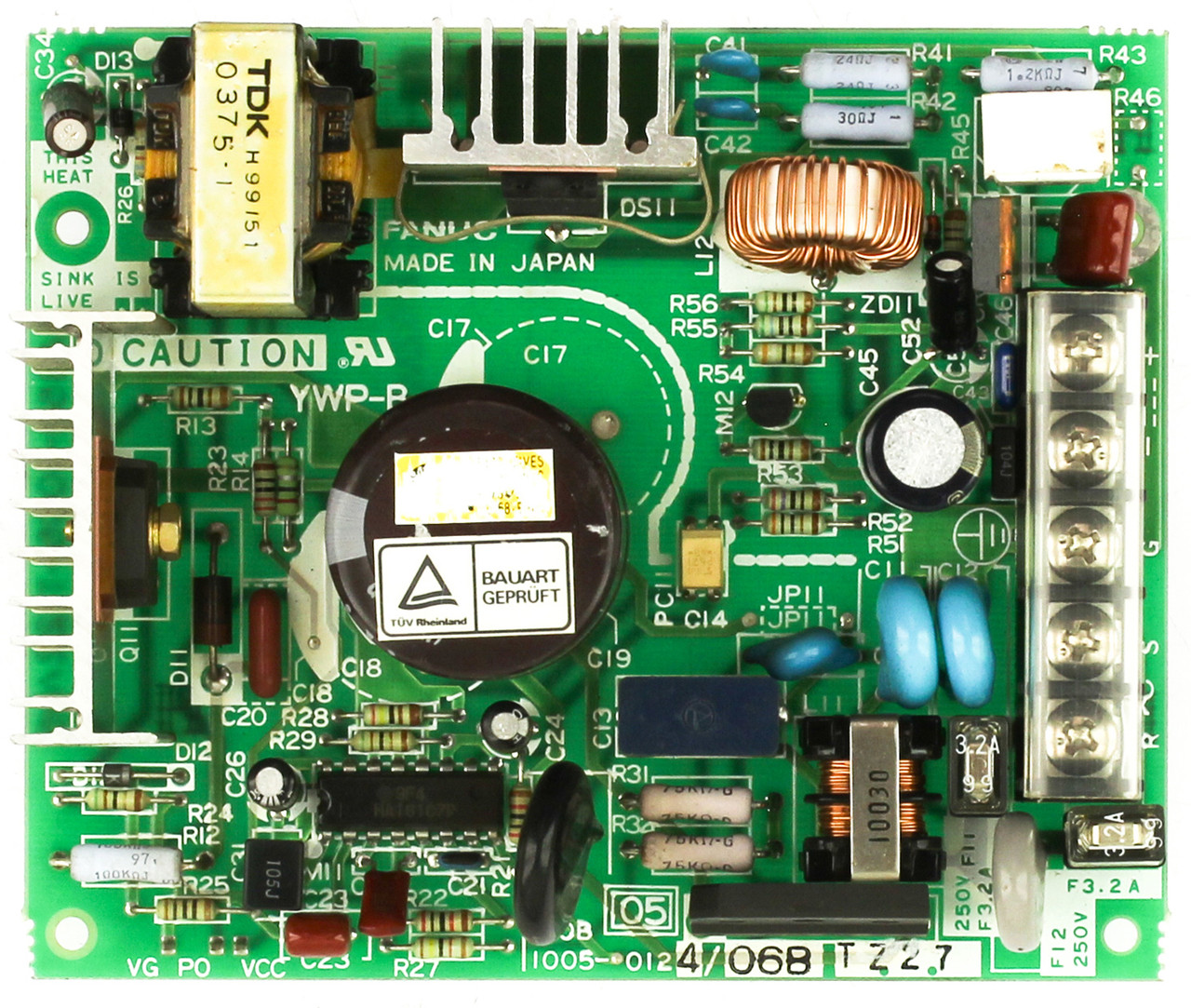 Fanuc A20B-1005-0124 Power Supply