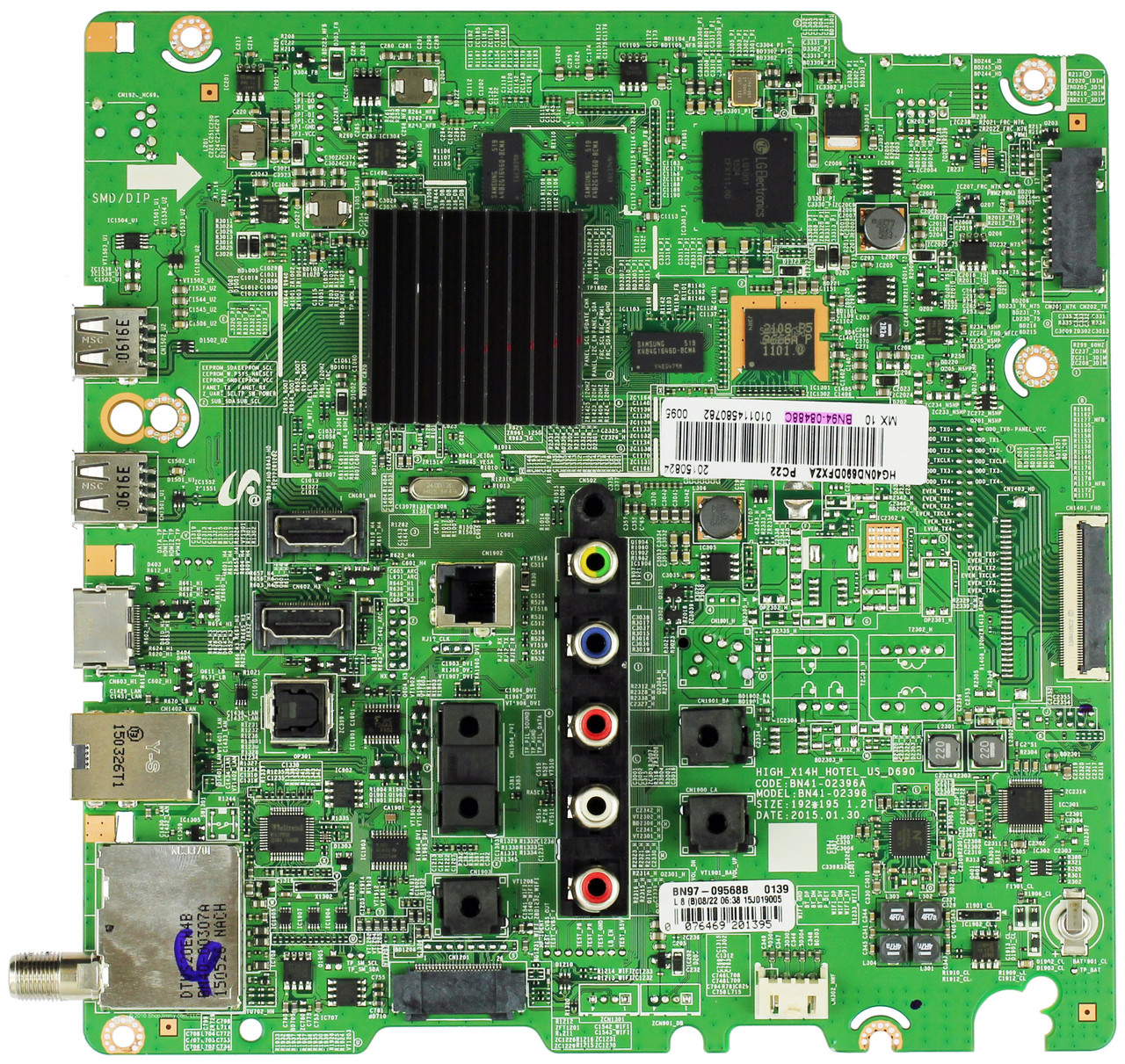 Samsung BN94-08488C Main Board for HG40ND690DFXZA