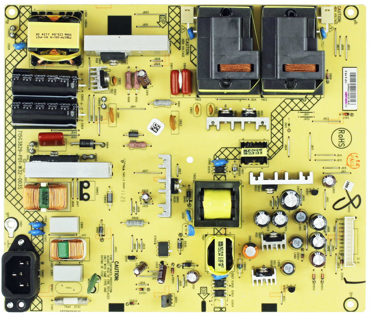 Vizio PWTV1QG2LQD2L Power Supply / Backlight Inverter