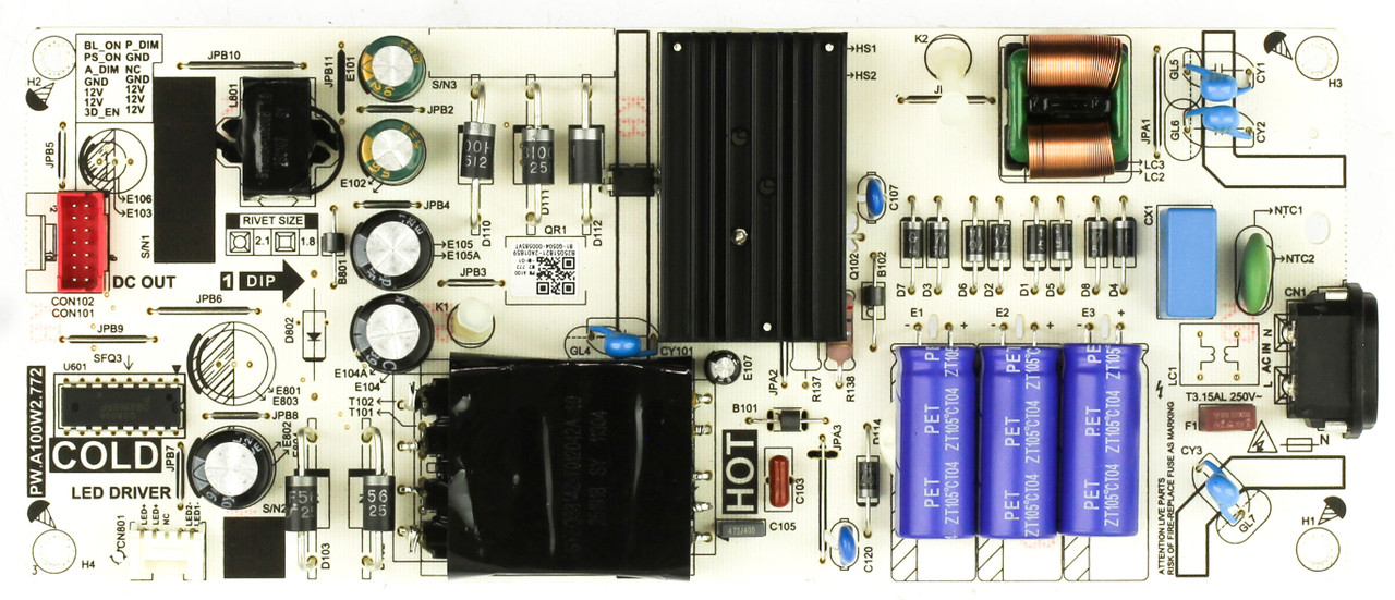 TCL G0504-000585 Power Supply Board