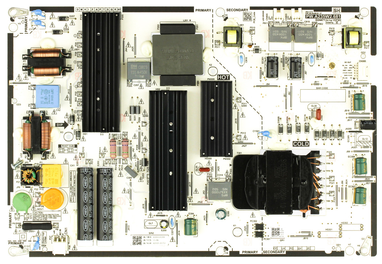 LG 60101-05751 Power Supply