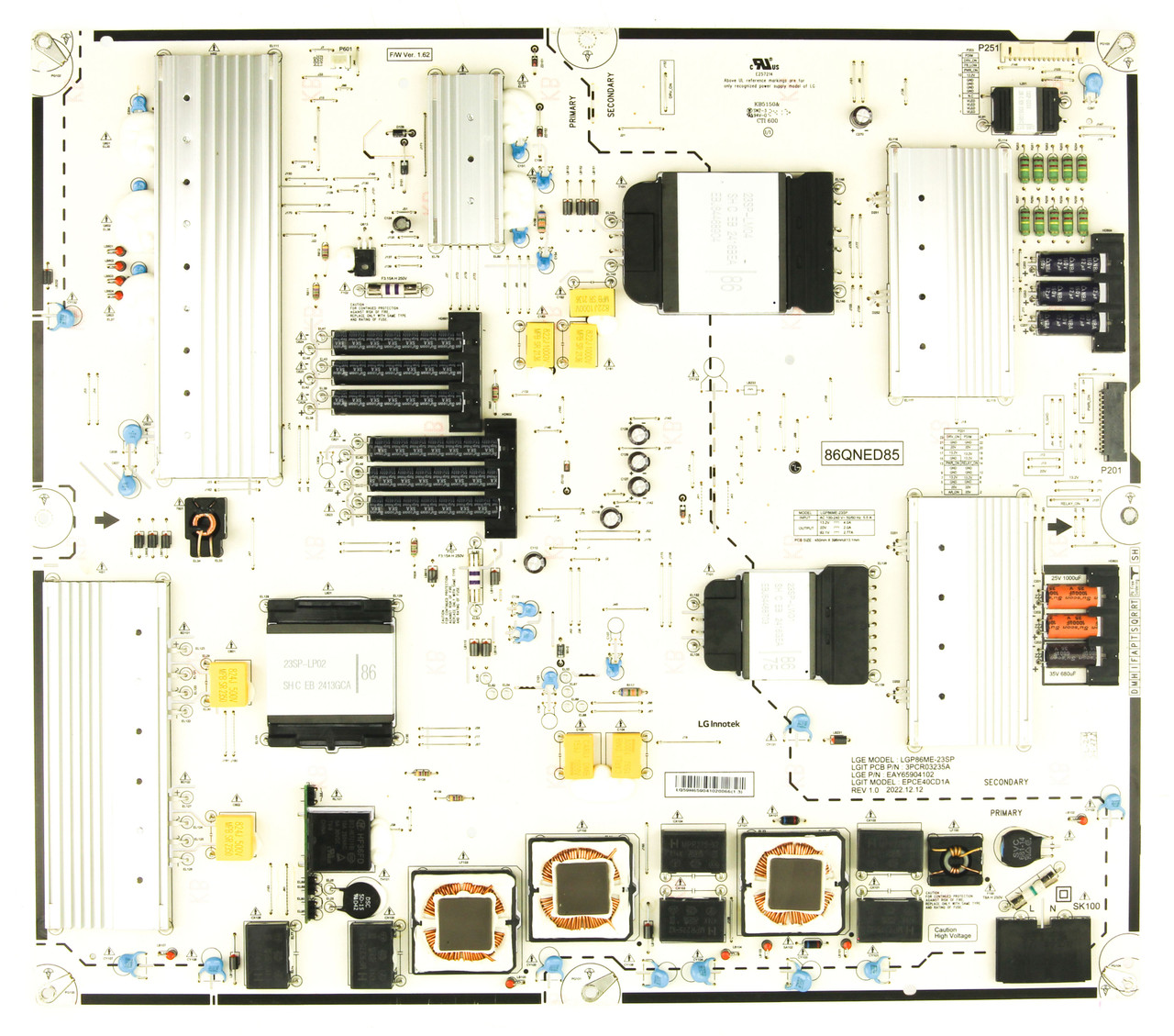 LG EAY65904102 Power Supply Board
