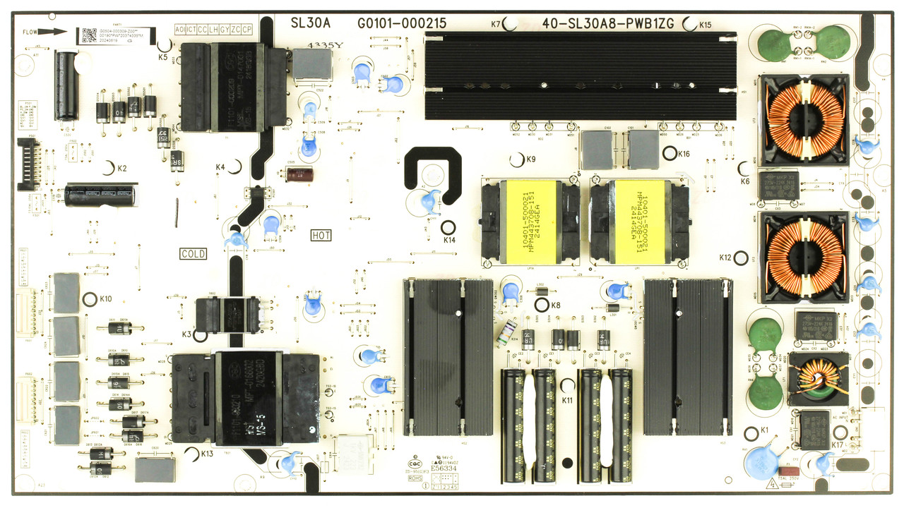 TCL G0504-000309-Z00 Power Supply Board